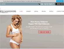 Tablet Screenshot of medimakeovers.com